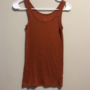 Burnt Orange Women's Small A New Day tank top